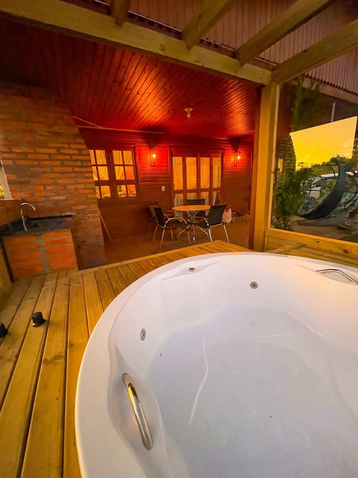 Villa Platto Da Neve:Jacuzzi E Lareira Em Urubici Rg2775 Exterior foto