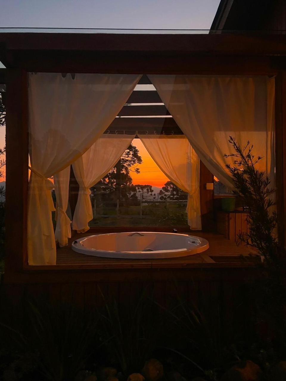 Villa Platto Da Neve:Jacuzzi E Lareira Em Urubici Rg2775 Exterior foto