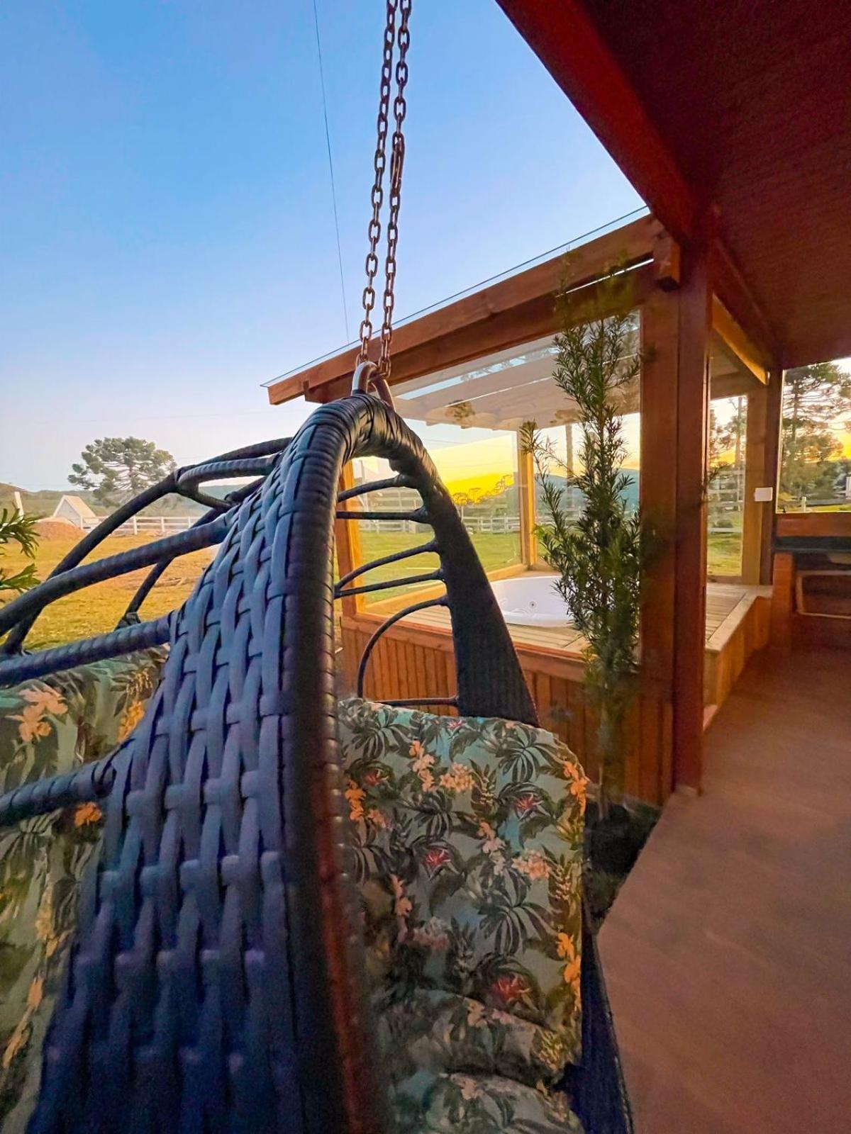Villa Platto Da Neve:Jacuzzi E Lareira Em Urubici Rg2775 Exterior foto